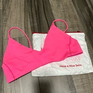 Left on Friday Sunday swim top